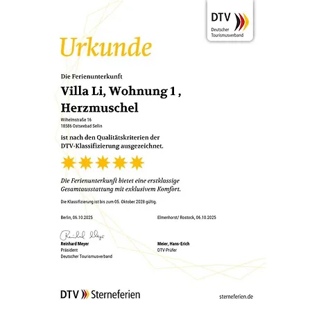 Villa Li - 01 Herzmuschel Sellin (Rugen)